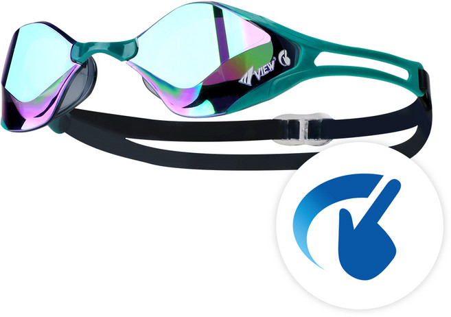 뷰 V128SAM SKEM 블레이드F제로 초저저항 레이싱 수경 물안경 | FINA공인 스와이프안티포그 선수용 | 수영사랑, SKEM + 수영사랑 파우치, 1개