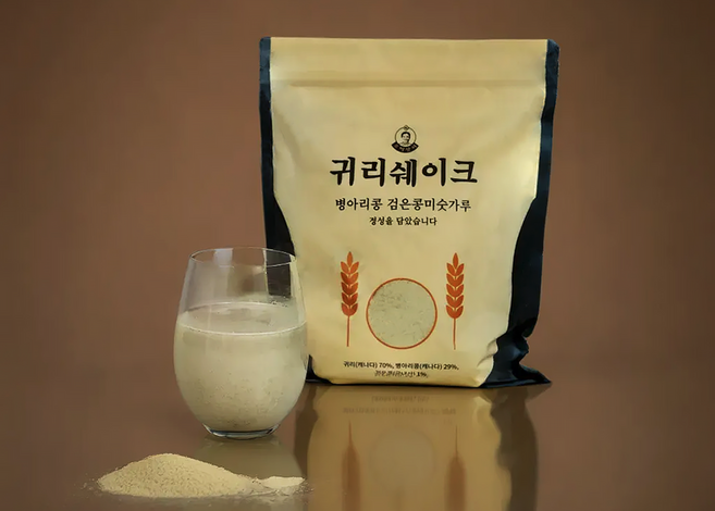 풍미상회 귀리쉐이크 병아리콩 검은콩 미숫가루 1kg, 2개