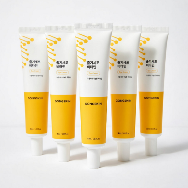 공스킨 줄기세포 동백나무캘러스 비타민 아이크림, 5개, 30ml