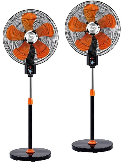 공업용 스탠드 20인치 양방향 더블헤드 360도회전 선풍기 높낮이조절가능 대형