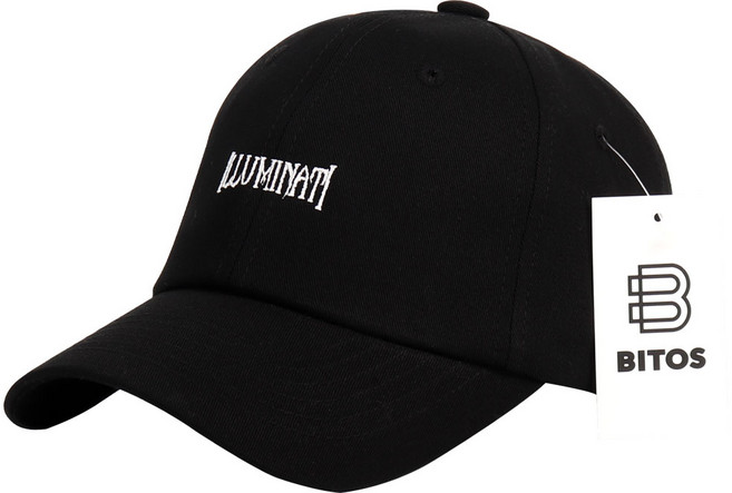 비토스 남자 여자 추천모자 야구모자 일루미나티 자수 볼캡