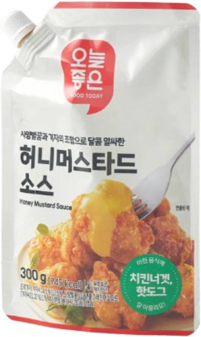 오늘좋은 허니머스타드소스, 1개, 300g