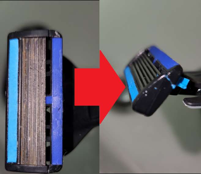 JinSim Razor Blades Sharpner 헌날 줄게 새날 다오 면도날 클리너 면도날 수명을 최대 6배까지 연장하세요, 1개