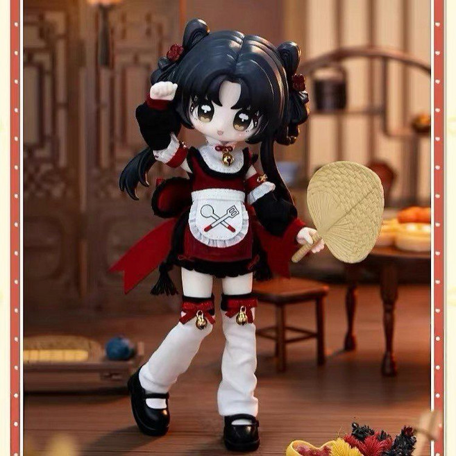 未啟之扉 小鑰匙設定集 可動人偶 12分 BJD 盲盒, 1個, 小鑰匙-小隱藏-鑰師傅【拆盒確認】