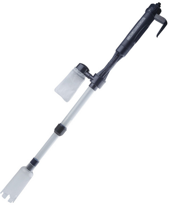 SMABAT 전동 어항 청소기 어항청소기 가지 모델 모래 청소 물갈이 필터링 배터리 미포함, 1개