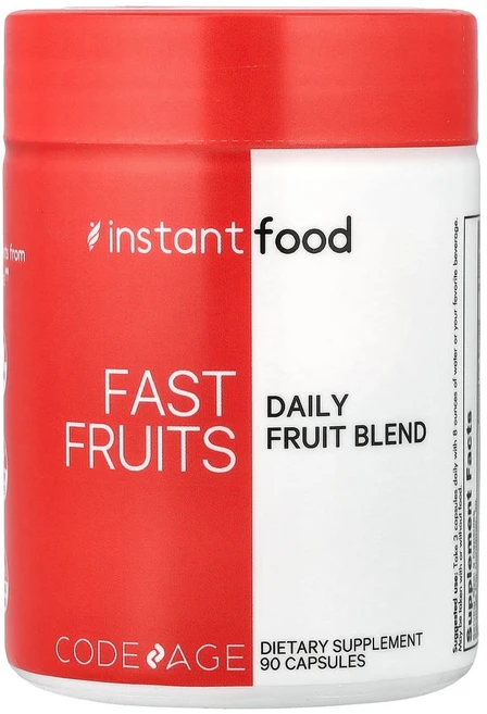 코드에이지 인스턴트푸드 Fast 프루츠 데일리 과일 블렌드 90 캡슐, 1개, 90정 - 쿠팡