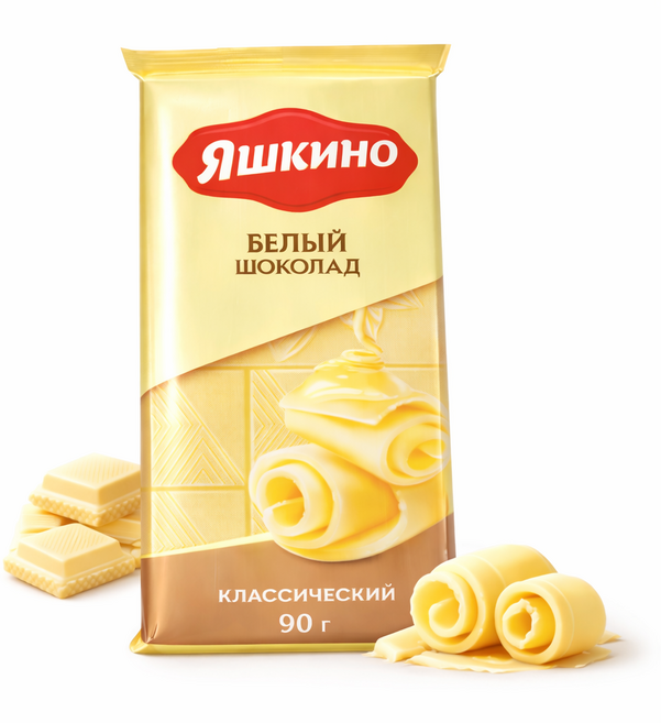 야시키노 화이트 초콜릿, 1개, 90g