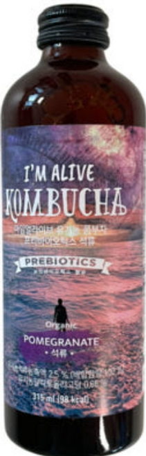 아임얼라이브 콤부차 석류, 315ml