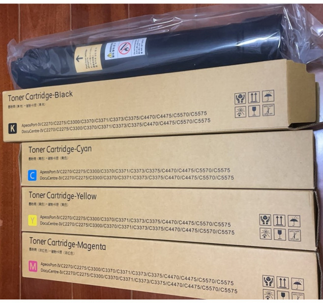 副廠碳粉匣 C2270/C2275/C3300/C3370/C3371/C3373/C3375/C4470, 1個, 黃色