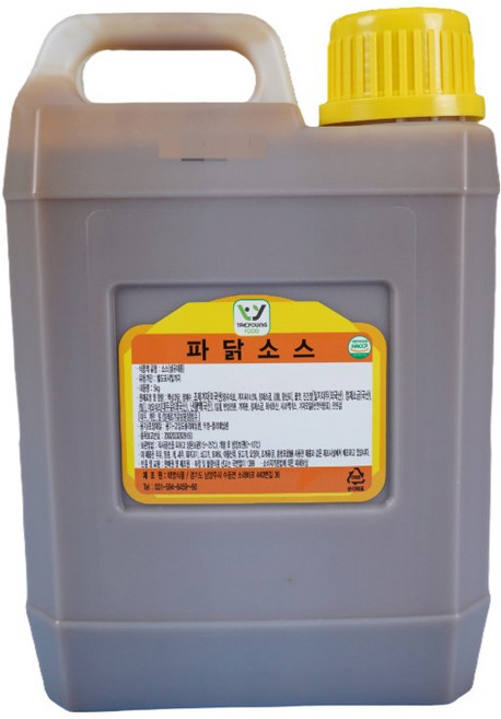 태영식품 겨자 파닭소스 5KG, 7개