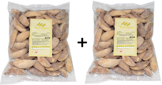 바나나과자, 900g, 2개