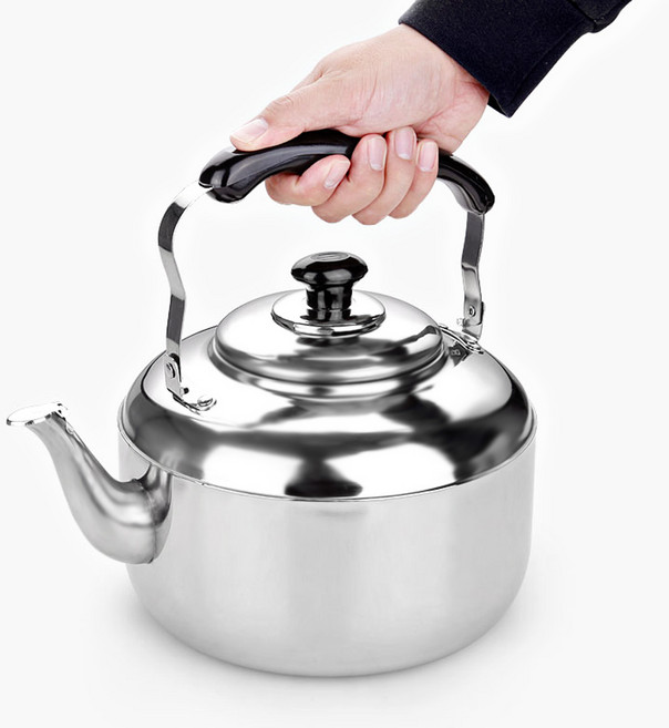 키친아트 인덕션겸용 멜로디 차망 스텐 주전자 대용량 7L 9L, 멜로디 주전자 9L