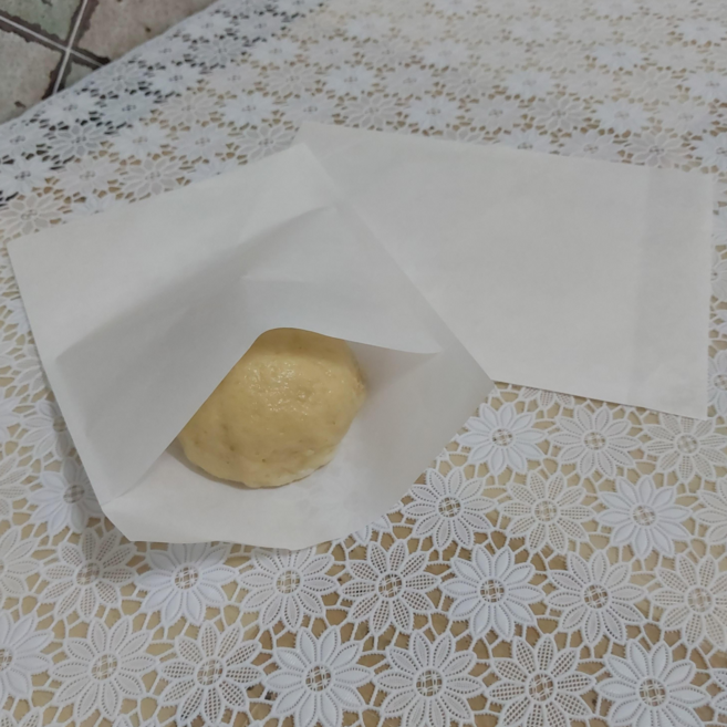  화이트 단팥빵 꽈배기 왕만두 왕찐빵 등 내유코팅 무지봉투, 1000개, 5세트