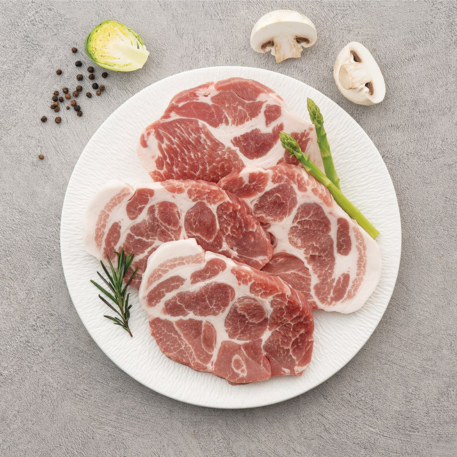 미트인 한돈 목살 구이용 / 국내산 냉장 목살, 500g, 1개