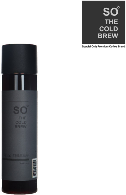 [에스오 더 콜드브루] 더치커피 500ml (엣지라벨), 1개, 1개입