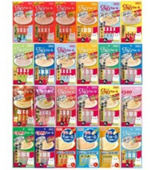 챠오츄르 고양이 짜먹는 간식, 참치맛, 56g, 12개