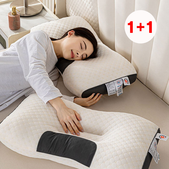 루이벤 1+1 올꿀잠 경추 베개 900g, 2개, 루이벤 경추베개