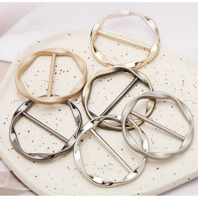 스카프 매듭 버클 쁘띠 스카프링 고리 홀더