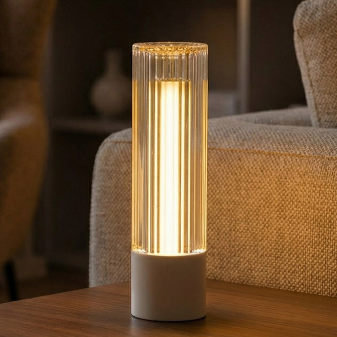 르엘 클레어 L 무선 LED 침실 조명 수면등 무드등, 화이트