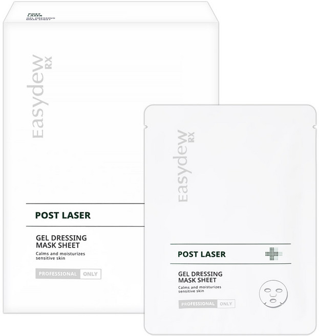 이지듀RX 포스트레이저 젤드레싱마스크 시트 38ml 5매, 1개, 0.038l