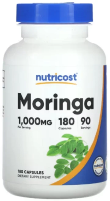 뉴트리코스트 모링가 1000mg 캡슐, 180정, 1개 - 쿠팡