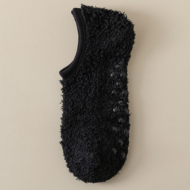 제이슬렛 보온양말 미끄럼방지 발목 양말 따뜻한 겨울 수면덧신