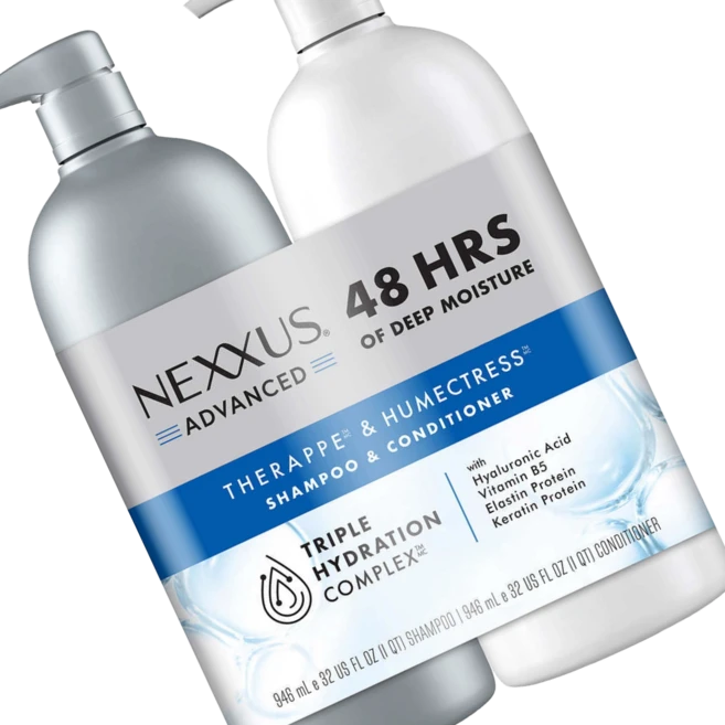 넥서스 샴푸 컨디셔너 세트 어드밴스드 세라피 앤 휴맥트레스 각 946ml (Nexxus Advanced Therappe Shampoo and Humectress), 1세트 - 쿠팡