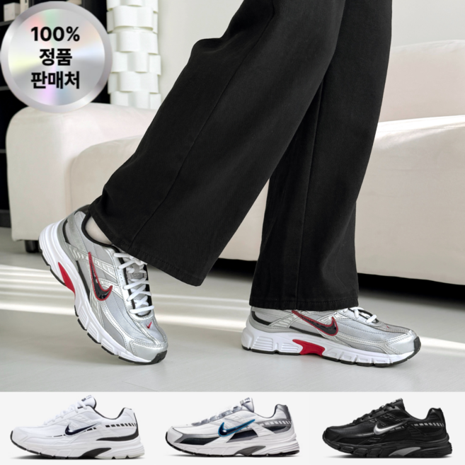 (NIKE 국내정품) 나이키 이니시에이터 런닝화 남녀공용 커플 운동화 데일리 키높이 신발 스니커즈 조깅화 헬스화 HIGHMAX 증정품