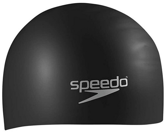 스피도 성인용 수영 모자 실리콘 롱 헤어 블랙_146913, One Size_146913, Speedo 블랙
