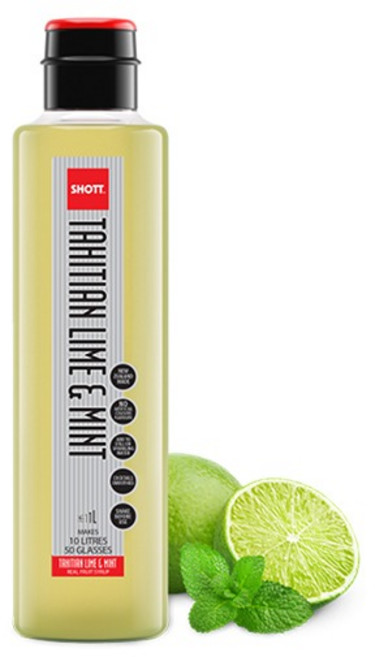 샷 시럽 타히시안 라임 민트, 1개, 1L