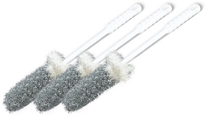 선우랜드 모던한 아크릴 병세척솔, 3개