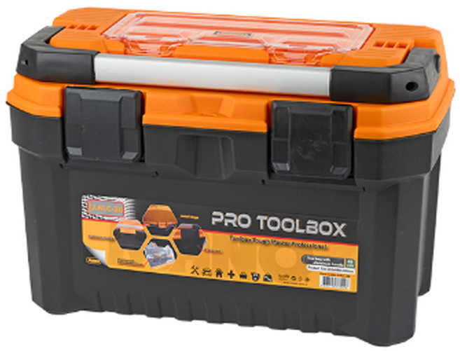 어벤툴즈 유럽식 마노 공구함 손잡이형 공구박스 툴박스, 1개