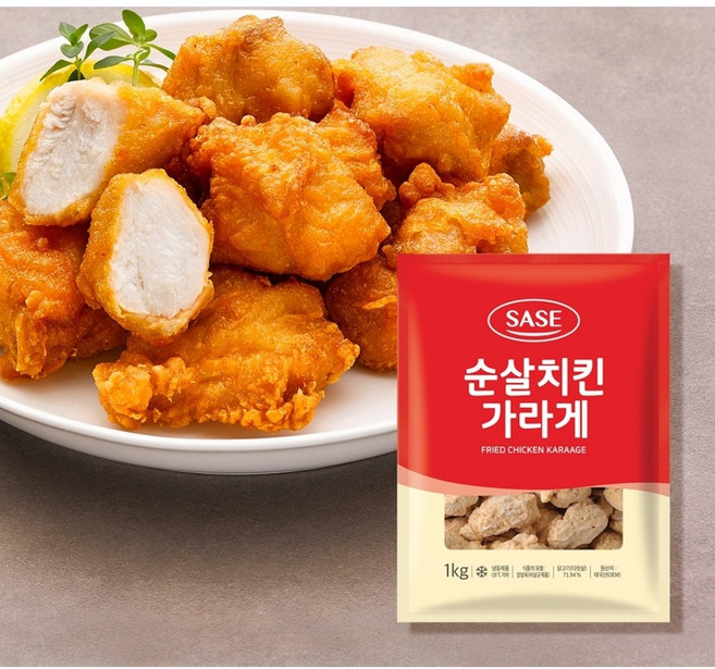 비비수산 사세 순살치킨 가라아게 1kg, 1개