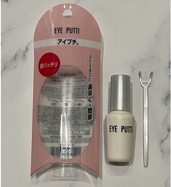 EYE PUTTI 雙眼皮假睫毛膠 兩用快乾 附Y型棒 8g, 1個