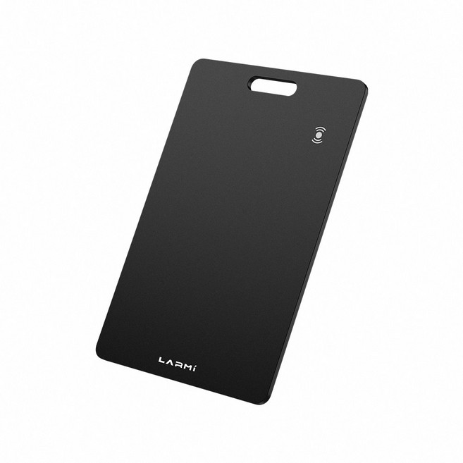 LARMI樂米 LMT03定位防丟卡 智慧藍牙追蹤器 錢包防丟器, 黑色, 1個