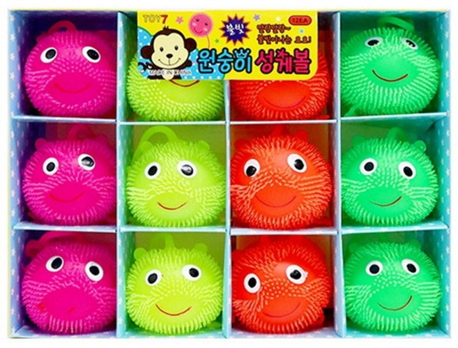 요요 원숭이 성게볼 12개 세트