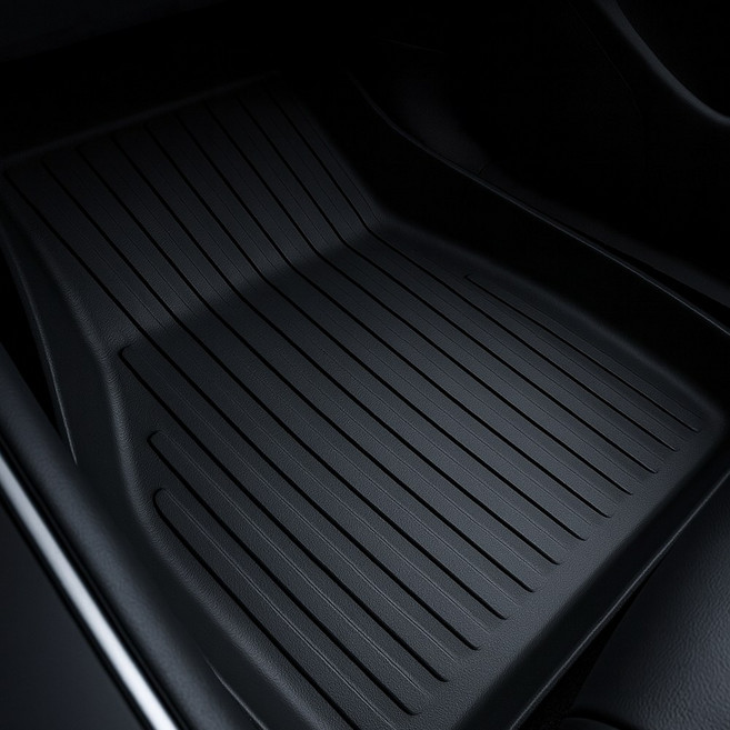 컨셉토 테슬라 프리미엄 TPE 플로어매트 3D 카매트 1열2열 세트, TPE매트, 2025 모델Y 주니퍼