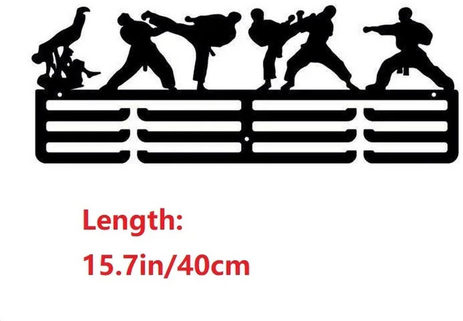 메달 행거 디스플레이 홀더 선수용 계층형 수상 랙 레이스 러너 축구 선수 선물, TAEKWONDO MALE, TAEKWONDO MALE