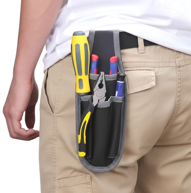 데일리앳 4구 공구 가위집 허리주머니