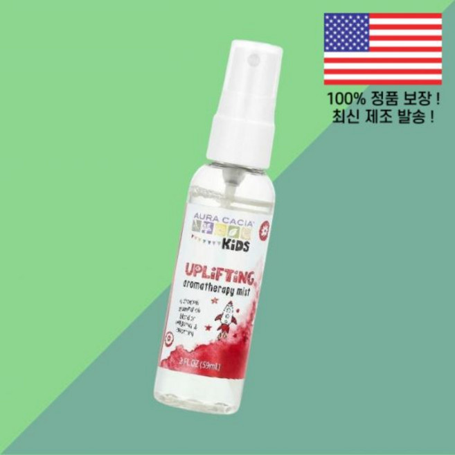 아우라 카시아 어린이 칠드런 키즈 아이 업리프팅 아로마테라피 미스트 2온스 59ml Aura Cacia Kids Uplifting Aromatherapy Mist 2 floz, 아우라 카시아 어린이 칠드런 키즈 아이 업리프팅 아로마, 1