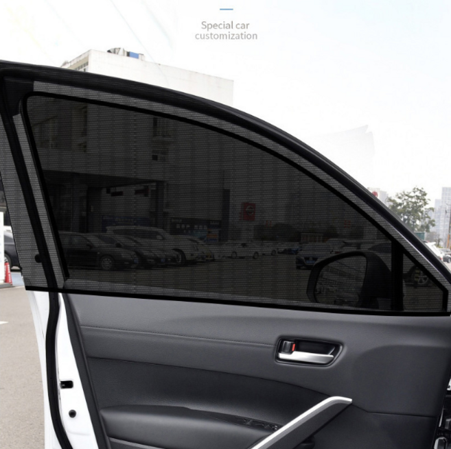 자동차 시야방해되지않는 모기장 차량 차박 창문커버형 방충망 햇빛가리개 창문가리개 커튼