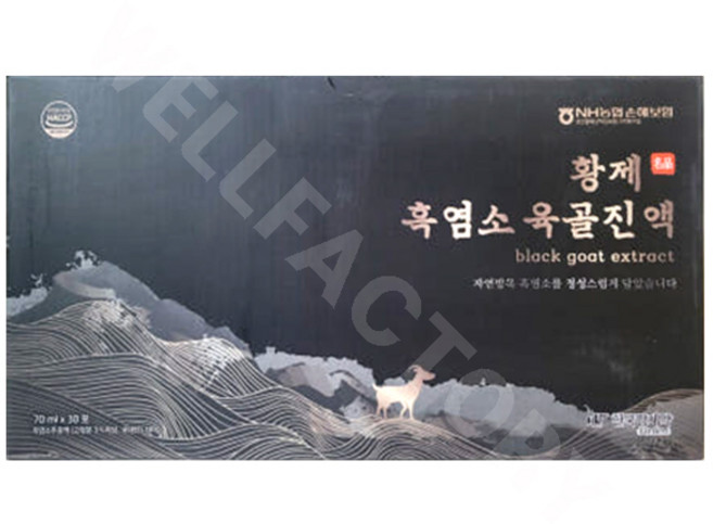 한국팜제약 황제 흑염소 육골진액 70ml 30포, 30개