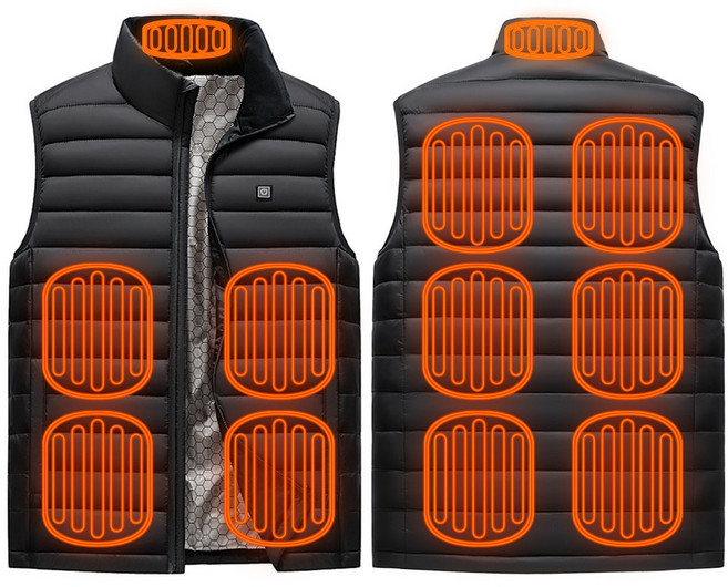 루본 10초 후끈 MAX 남여공용 경량 패딩조끼 발열조끼