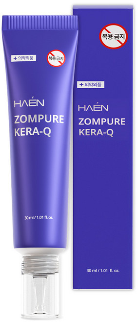 하엔 케라큐 의약외품 좀퓨어 케라코팅겔 앰플, 1개, 30ml