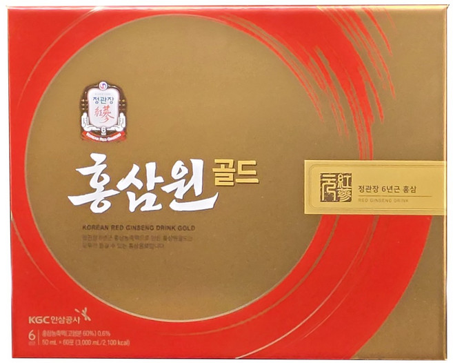 정관장 홍삼원골드50ml*60포(리뉴얼), 3L, 1개