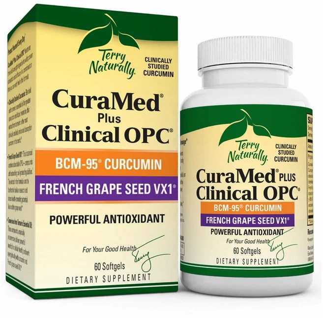 Terry Naturally CuraMed Plus Clinical OPC 테리 내츄럴리 큐라메드 클리티컬 OPC 60정, 1개 - 쿠팡