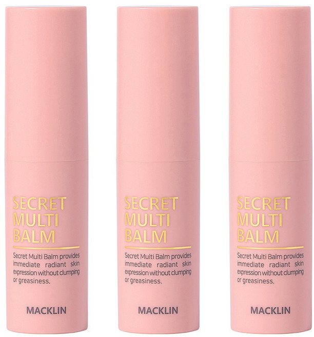 맥클린코스메틱 시크릿 멀티밤, 10g, 3개