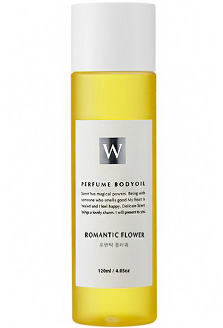 화이트센트 자연유래 퍼퓸 저자극 향 좋은 고보습 마사지 바디오일, 120ml, 1개, 로맨틱 플라워
