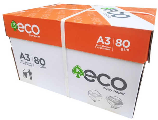 에코 복사용지 80g, A3, 2500개