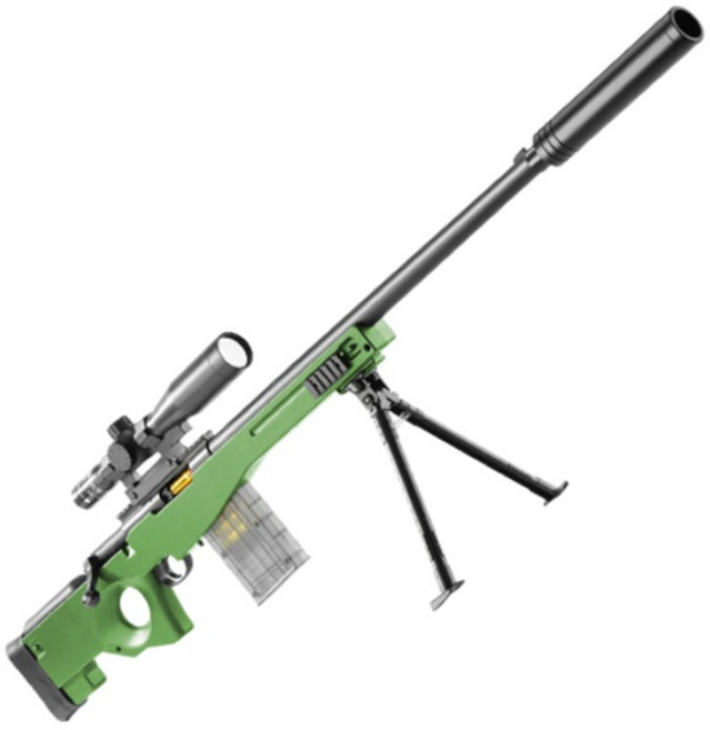 탄피배출 너프건 소프트 샷건 스나이퍼 AWM, 너프건 AWM, 1개